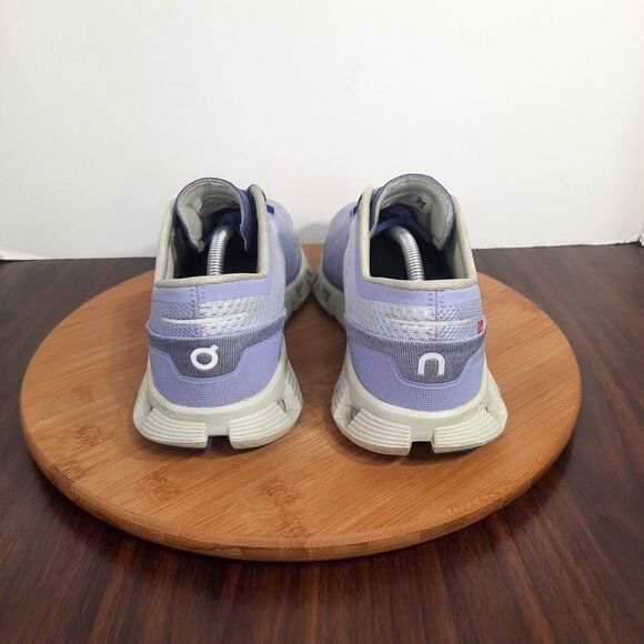 On Cloud X Womens Size 9.5 Shoes Lavender Ice Athletic Running Sneakers - Picture 4 of 10